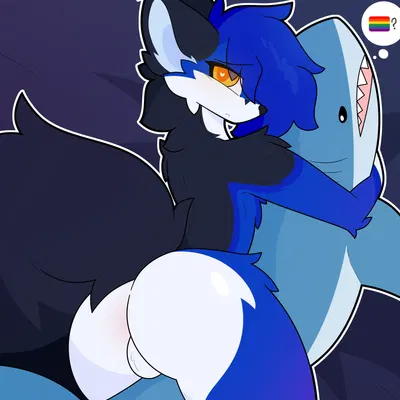 blahaj, demi (demiffy) (ikea) created by keryel