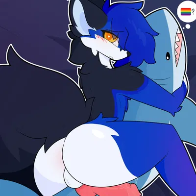 blahaj, demi (demiffy) (ikea) created by keryel