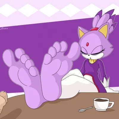 blaze the cat (sega, sonic the hedgehog (series)) created by burtreex