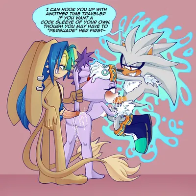 blaze the cat, silver the hedgehog (sega, sonic the hedgehog (series)) created by ninotrash