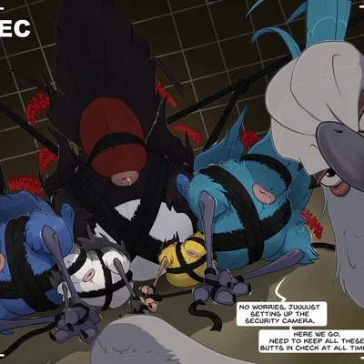 blu (rio), jewel (rio), nico (rio) (blue sky studios, rio (series)) created by mcfan