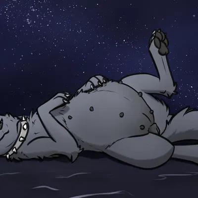 blue (wolf's rain) (wolf's rain) created by heliofox