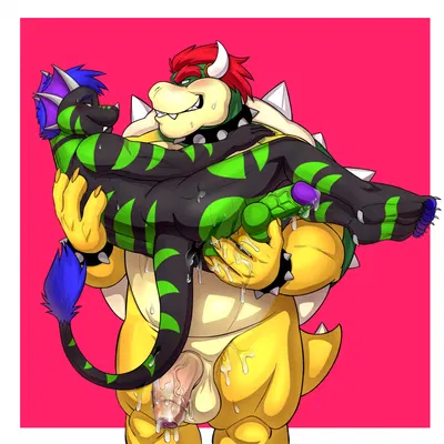 bowser, crome (mario bros, mythology) created by seyrmo