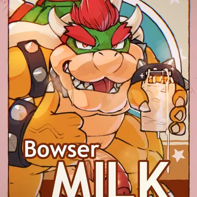 bowser (mario bros, nintendo) created by bk-mita