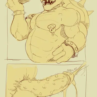 bowser (mario bros, nintendo) created by snackable