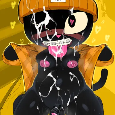 braces cat (webfishing) created by goatboydraws