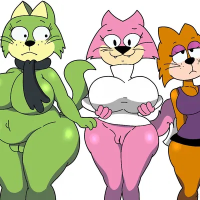 brain (top cat), choo-choo (top cat), spook (top cat) (hanna-barbera, jellystone (hbo max)) created by furu flami