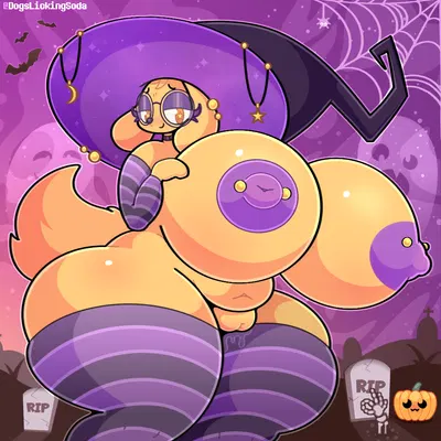brandy (dogslickingsoda) (halloween) created by dogslickingsoda