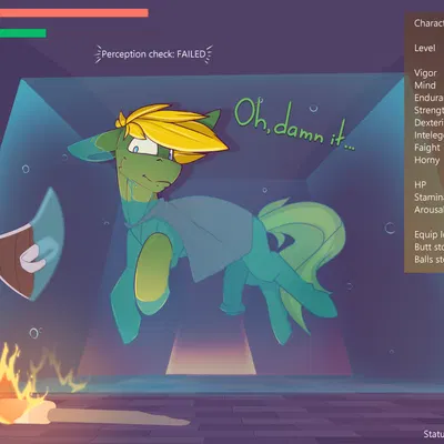 breccia, fan character, fault breccia (dungeons and dragons, hasbro) created by chapaevv