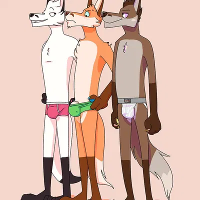 bruce (delsol), henry (delsol), redd (delsol) created by delsol