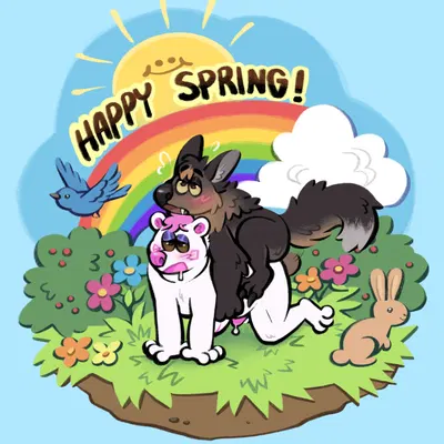 bryn (polar bear), korwin created by catdoq (artist)