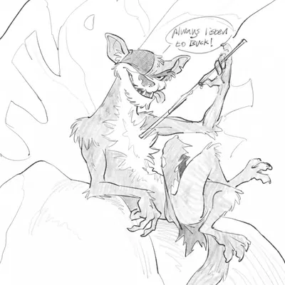 buck (ice age) (blue sky studios, ice age (series)) created by zepthehyerian