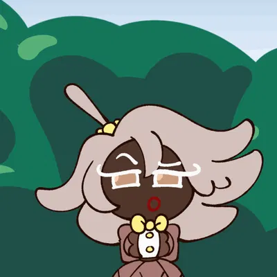 c. c. mousse cookie, fan character (cookie run, devsisters) created by sachasketchy