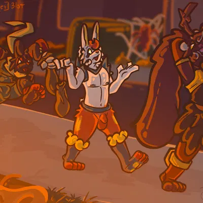 cain (judasthesinner), izuku midoriya, judas (judasthesinner) (halloween, kinktober) created by judasthesinner