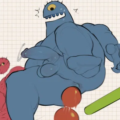 camron monster, declan monster (doodle jump) created by kogito