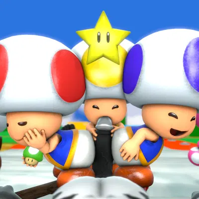 captain toad, lire (doommusk), power star (mario bros, nintendo) created by doommusk