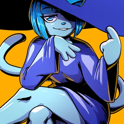 cat witch (smekbo) created by anaugi