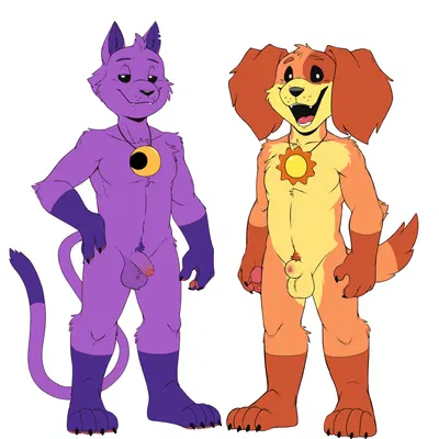 catnap (poppy playtime), dogday (poppy playtime) (mob entertainment, poppy playtime) created by ijpalette-color