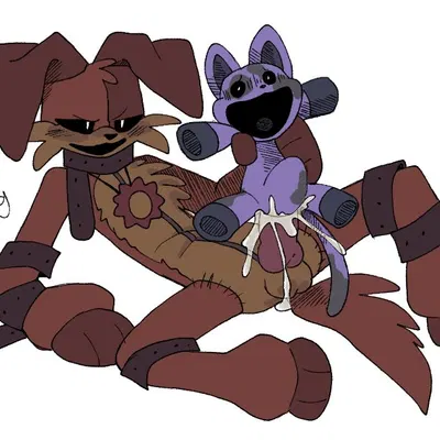 catnap (poppy playtime), dogday (poppy playtime) (mob entertainment, poppy playtime) created by pachi rizuu