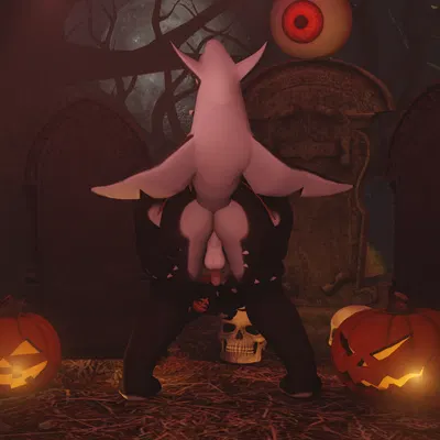 chalo (mofuaki) (halloween) created by fluffyfluff257