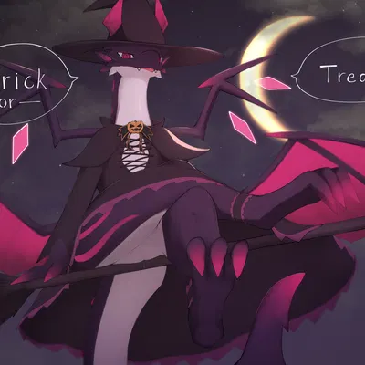 chartreuse (liend) (halloween, mythology) created by liend