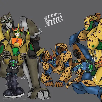 cheetor (beast machines, hasbro) created by phantom50519376