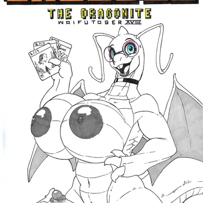 chelsea the dragonite (zwitterkitsune) (nintendo, pokemon) created by zwitterkitsune