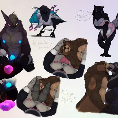 cherry poppins (geno28), kurt the thunderfloof, kuruk (character) (european mythology, greek mythology) created by geno28, third-party edit