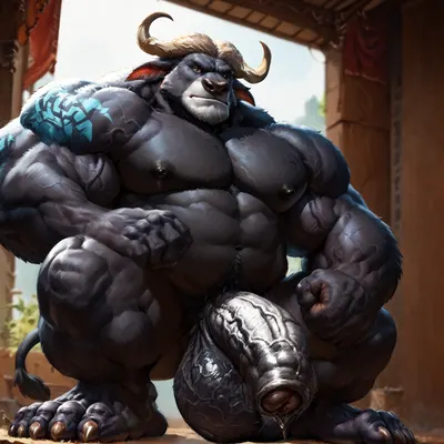chief bogo (disney, zootopia) created by vanzilen