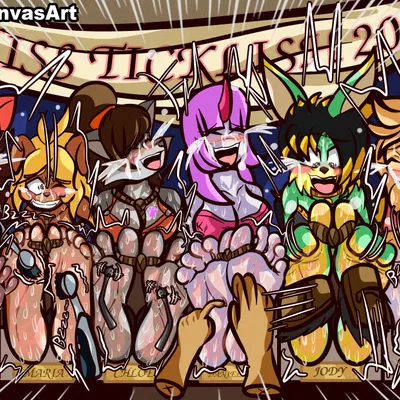 chloe shiwulf, daniella ralts, evelyn mus (erocanvasart) (nintendo, pokemon) created by cabimangaka, erocanvasart