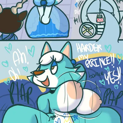 cinderella, skye (animal crossing), zell (animal crossing) (animal crossing, nintendo) created by klutzatdusk