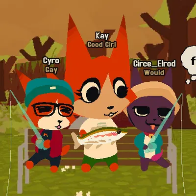 circe elrod, kay volpe (webfishing) created by volpek6