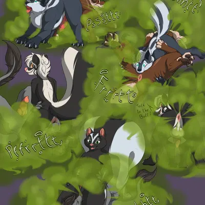 coffee (stinkup), joe (keithzack), reeko (stuart little) (dreamworks, mythology) created by stinkup