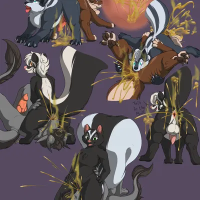 coffee (stinkup), joe (keithzack), reeko (stuart little) (dreamworks, mythology) created by stinkup