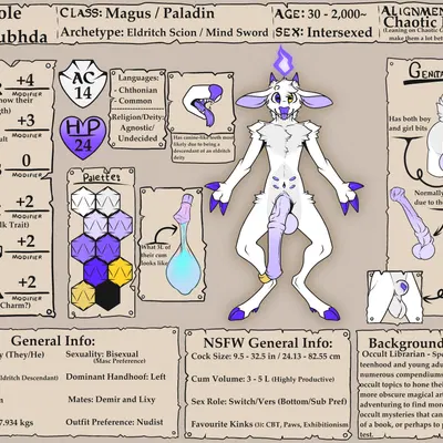 cole o'dubhda created by erinnern