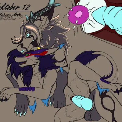 coral (maar), hunam (inktober, kinktober) created by hunamarts