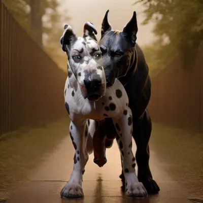 created by black dane