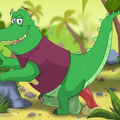 cuckoo croc (pink panther and pals) (pink panther (series), pink panther and pals) created by derekdragon