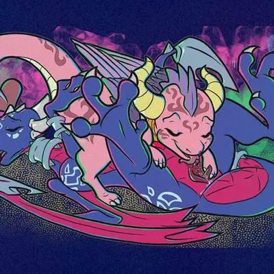 cynder, ember (spyro) (activision, european mythology) created by razzek