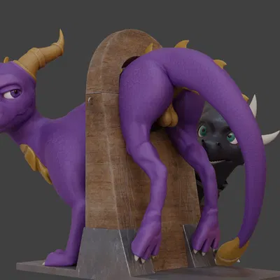cynder, spyro (activision, european mythology) created by no-name-no-problem