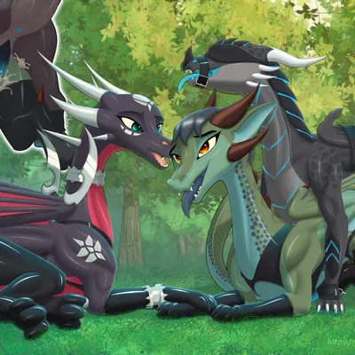 cynder, tilep (leopon276), xero (captainscales) (activision, european mythology) created by leopon276