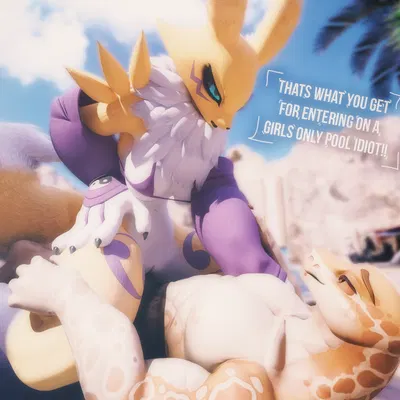 damian (da.nilkaz) (bandai namco, digimon) created by docentikk