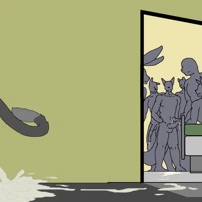 damien peregrine (kinktober) created by caesarmeow