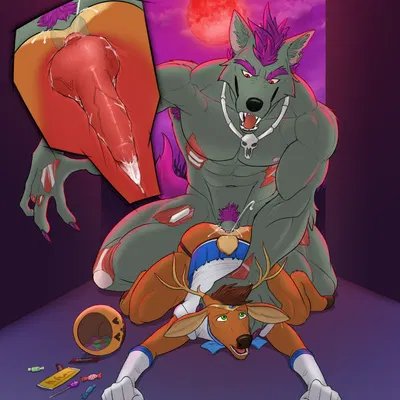 deerdigger (halloween, mythology) created by spelunker sal