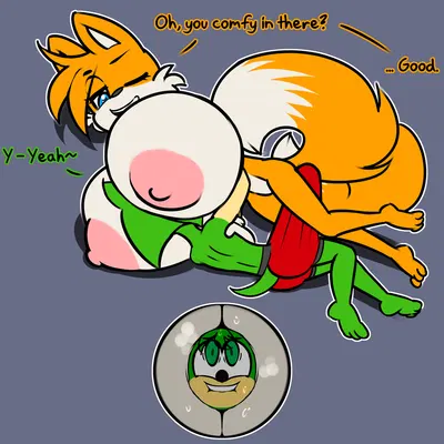 derrick haster, miles prower (sega, sonic the hedgehog (series)) created by norithics