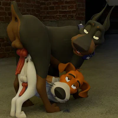 desoto (disney), dodger (disney) (disney, oliver and company) created by redneck redoubt