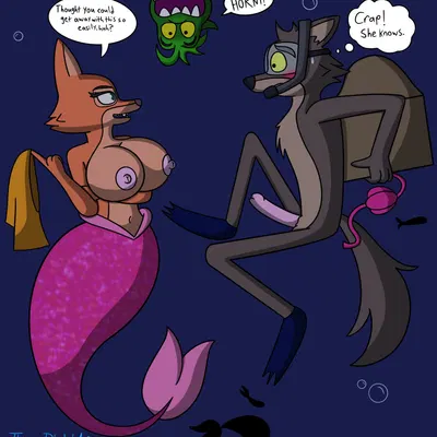 diane foxington, mr. piranha (the bad guys), mr. wolf (the bad guys) (dreamworks, the bad guys) created by thomasbluewolf