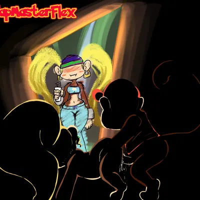 diddy kong, dixie kong, tiny kong (donkey kong (series), nintendo) created by fapmasterflex