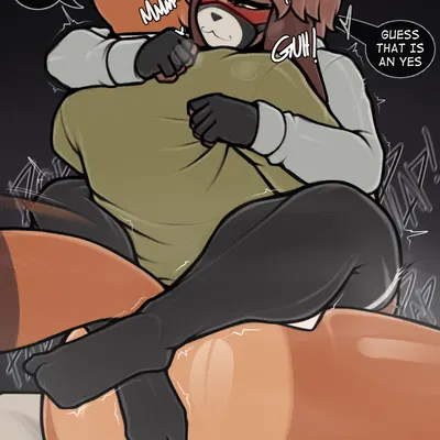 digby (animal crossing), tom nook (animal crossing) (animal crossing, kinktober) created by oro97