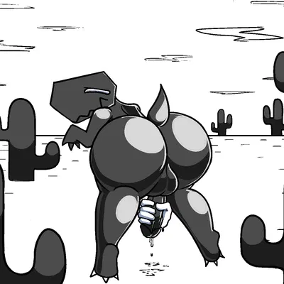 dinosaur (google chrome) (google, google chrome) created by beasheep7